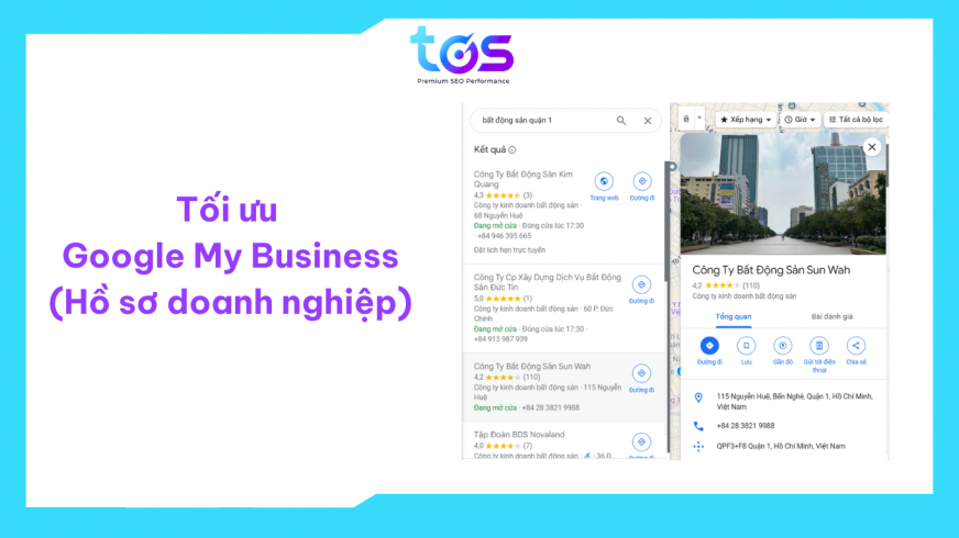 Tối ưu Google My Business