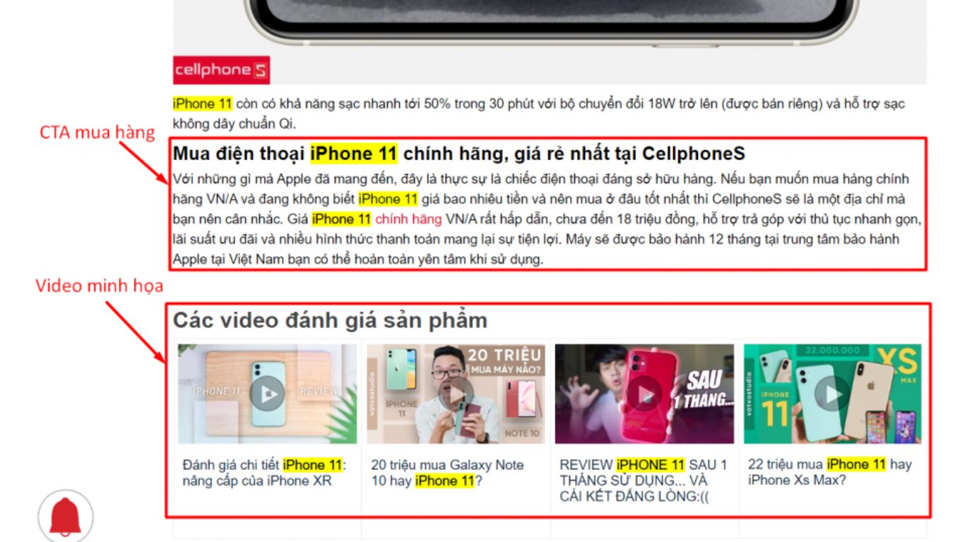 Hướng dẫn cách viết bài chuẩn SEO bước 4