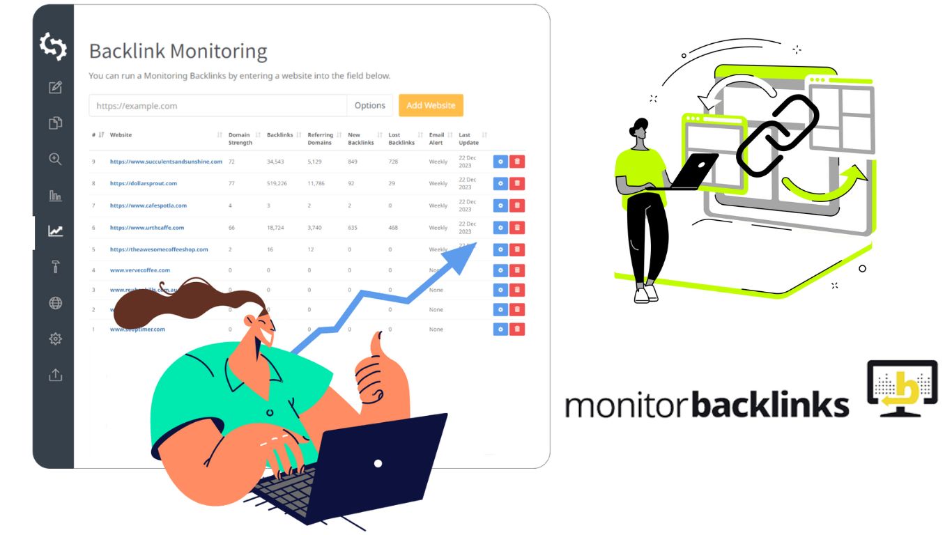 Công cụ monitor backlinks