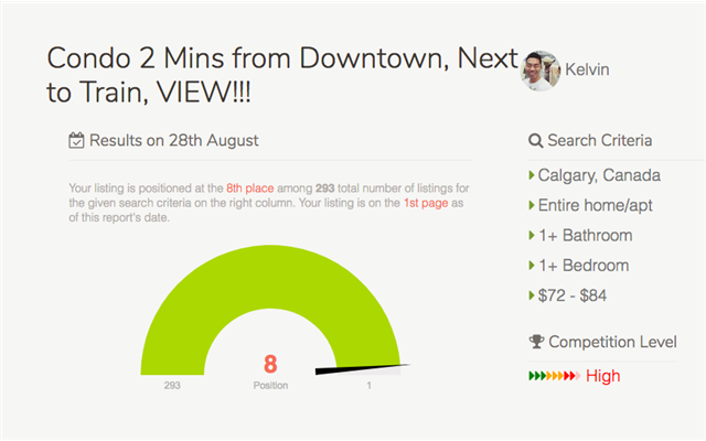 Kết quả đạt được khi thêm đề xuất tìm kiếm