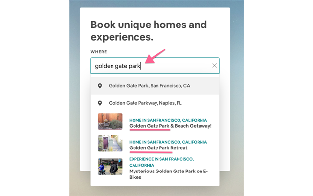 Đặt tiêu đề trong Airbnb