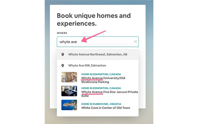Đặt tiêu đề trong Airbnb