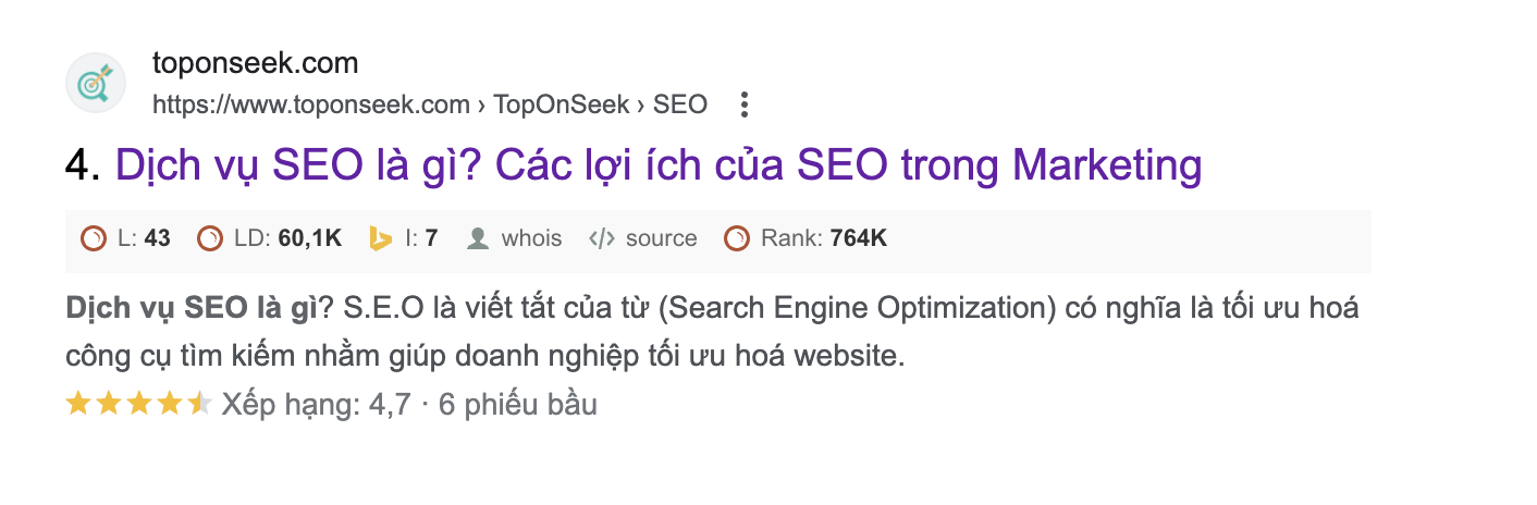 Tối ưu tiêu đề và thẻ mô tả chuẩn SEO 