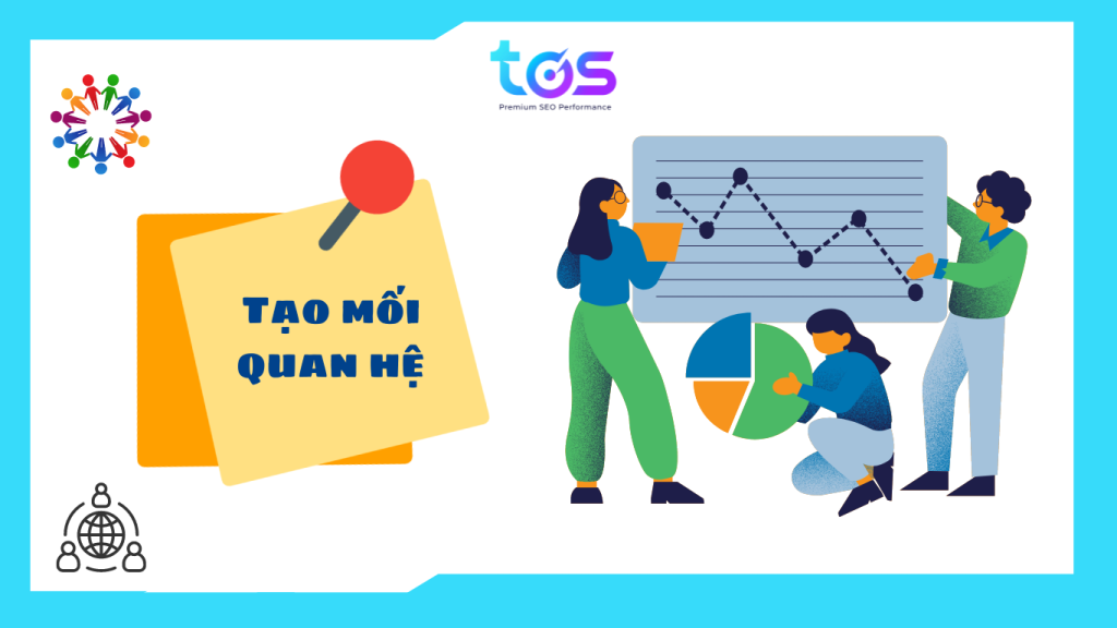 Tạo mối quan hệ tốt với các trang web chất lượng giúp tăng traffic