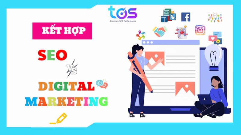 SEO spa khi kết hợp các kênh Digital Marketing khác đem lại kết quả bất ngờ