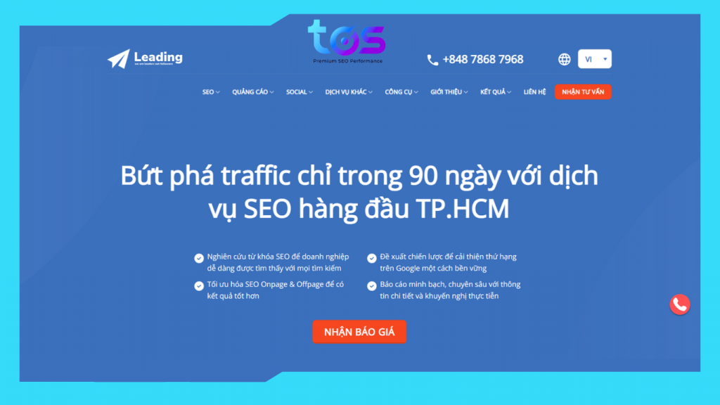 Công ty SEO chất lượng Leading