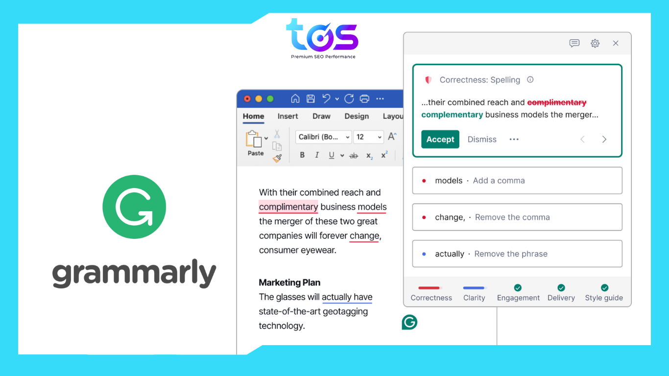 Grammarly – Phần mềm kiểm tra ngữ pháp