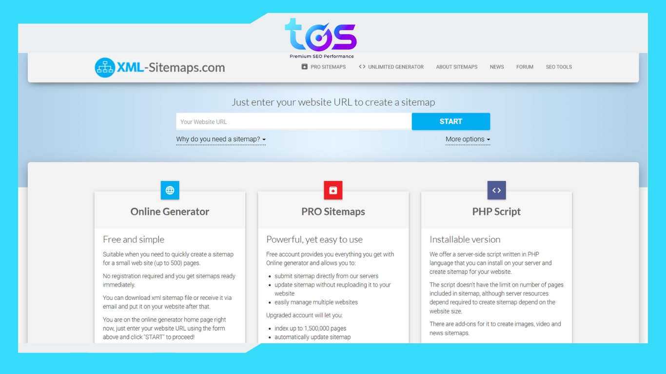 XML Sitemaps Generator for Google
