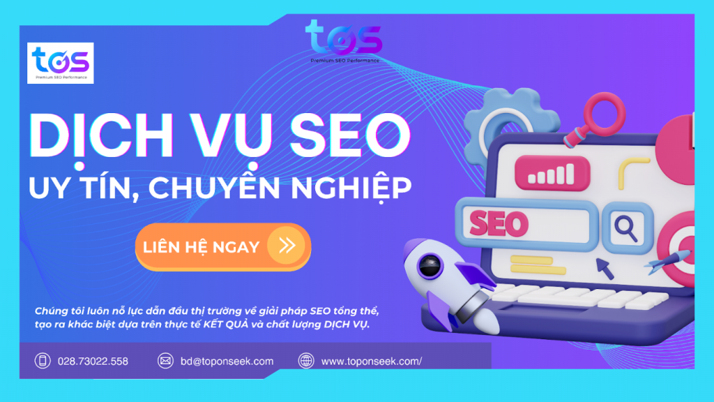 TOS - Công ty SEO uy tín, chuyên nghiệp, bền vững