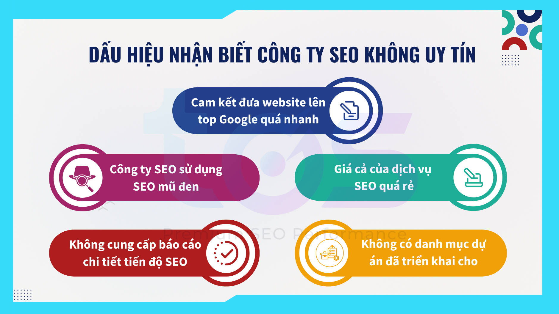 Dấu hiệu nhận biết công ty SEO không uy tín
