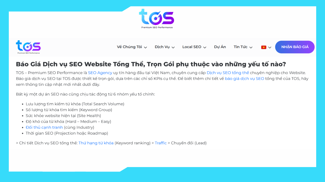 Mẫu bài viết giới thiệu thương hiệu chuẩn SEO