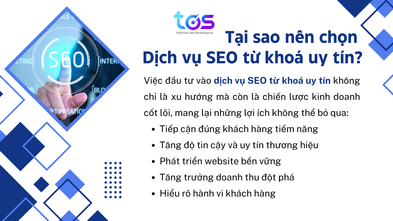 lý do doanh nghiệp nên chọn dịch vụ seo top google